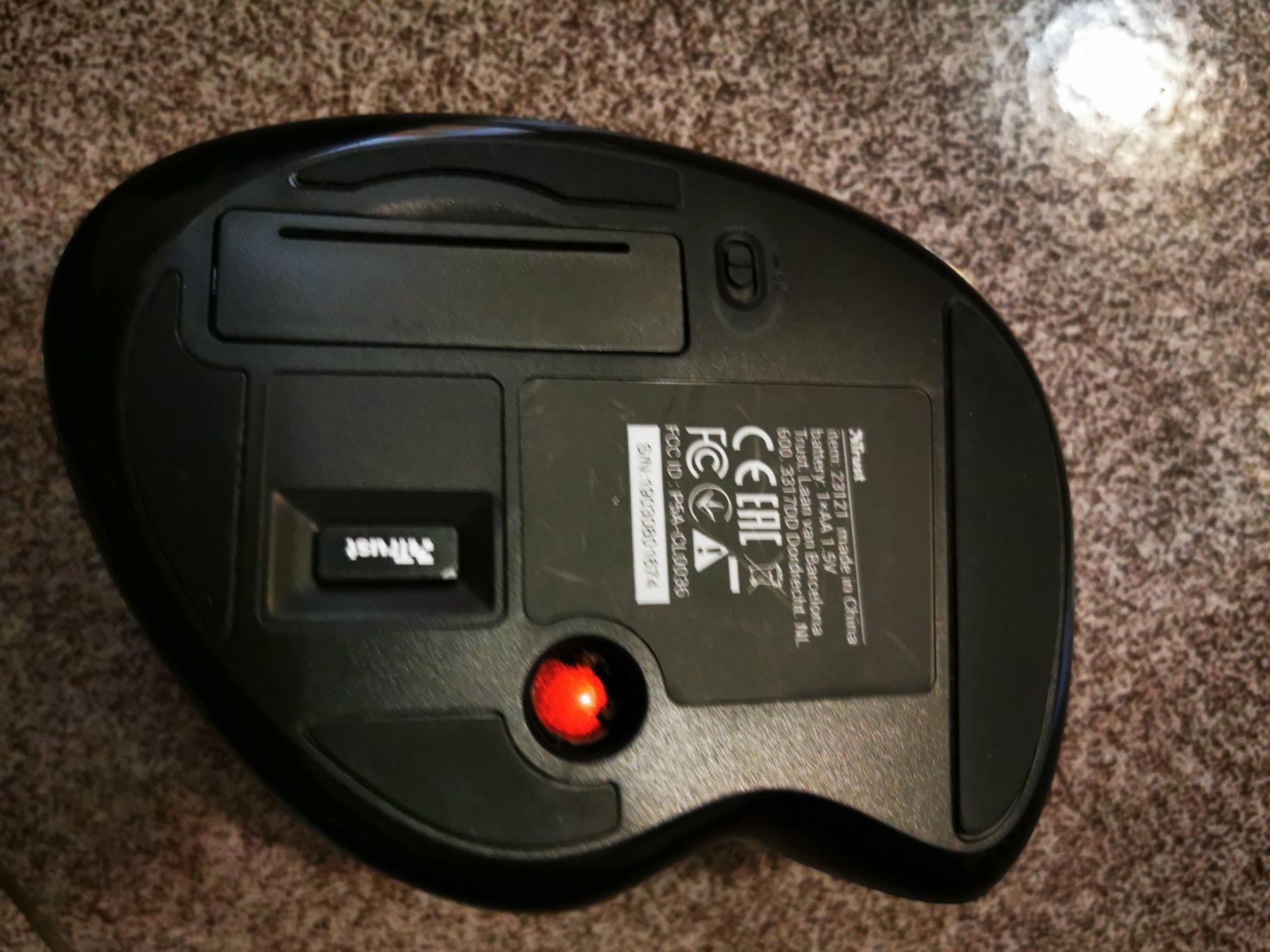 Rato ergonómico  trust