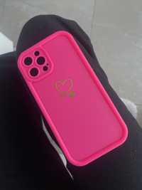 Чохол для iPhone 12 Pro Max рожевий яскравий