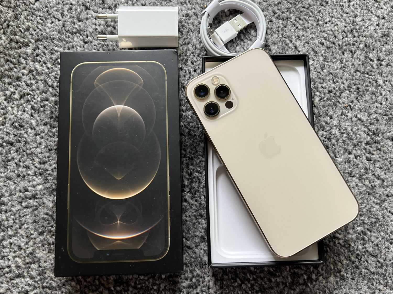 iPhone 12 Pro 256GB GOLD ZŁOTY Rose Bateria 96% Gwarancja FV