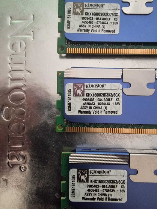 Conjunto de 3 memorias