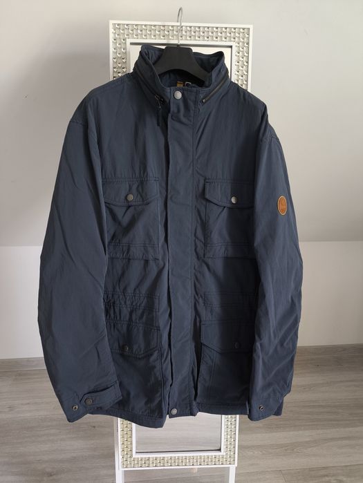 Kurtka Timberland przejściowa parka jesienna z kapturem