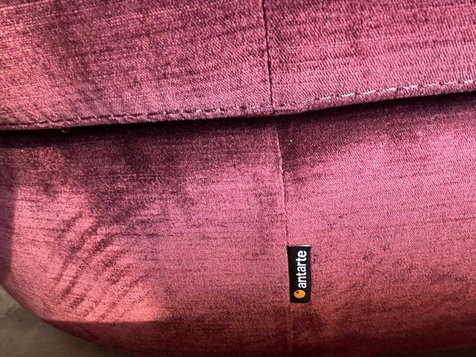 Sofa ANTARTE 3 lugares em veludo