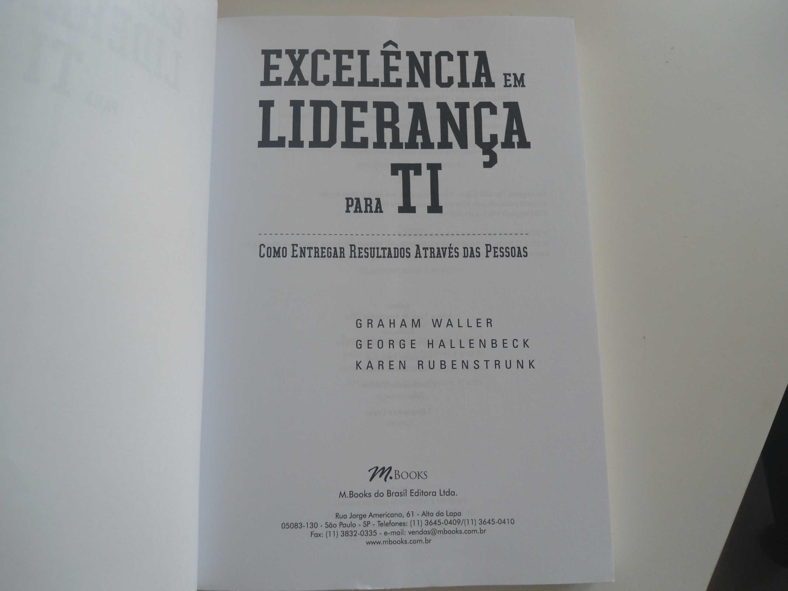 Excelência em Liderança para Ti por Graham Waller e outros