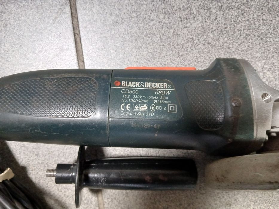 Szlifierka kątowa Black Decker 680W