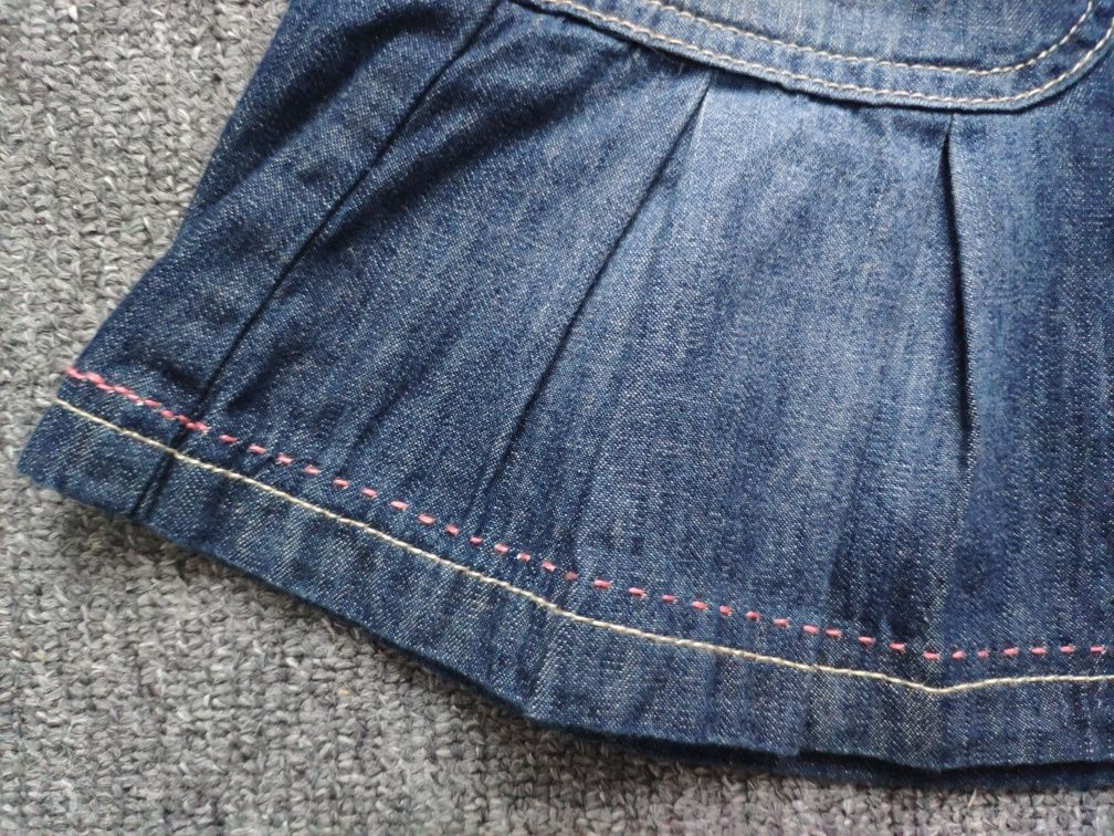 Spódnica jeansowa * C&A * 128 cm