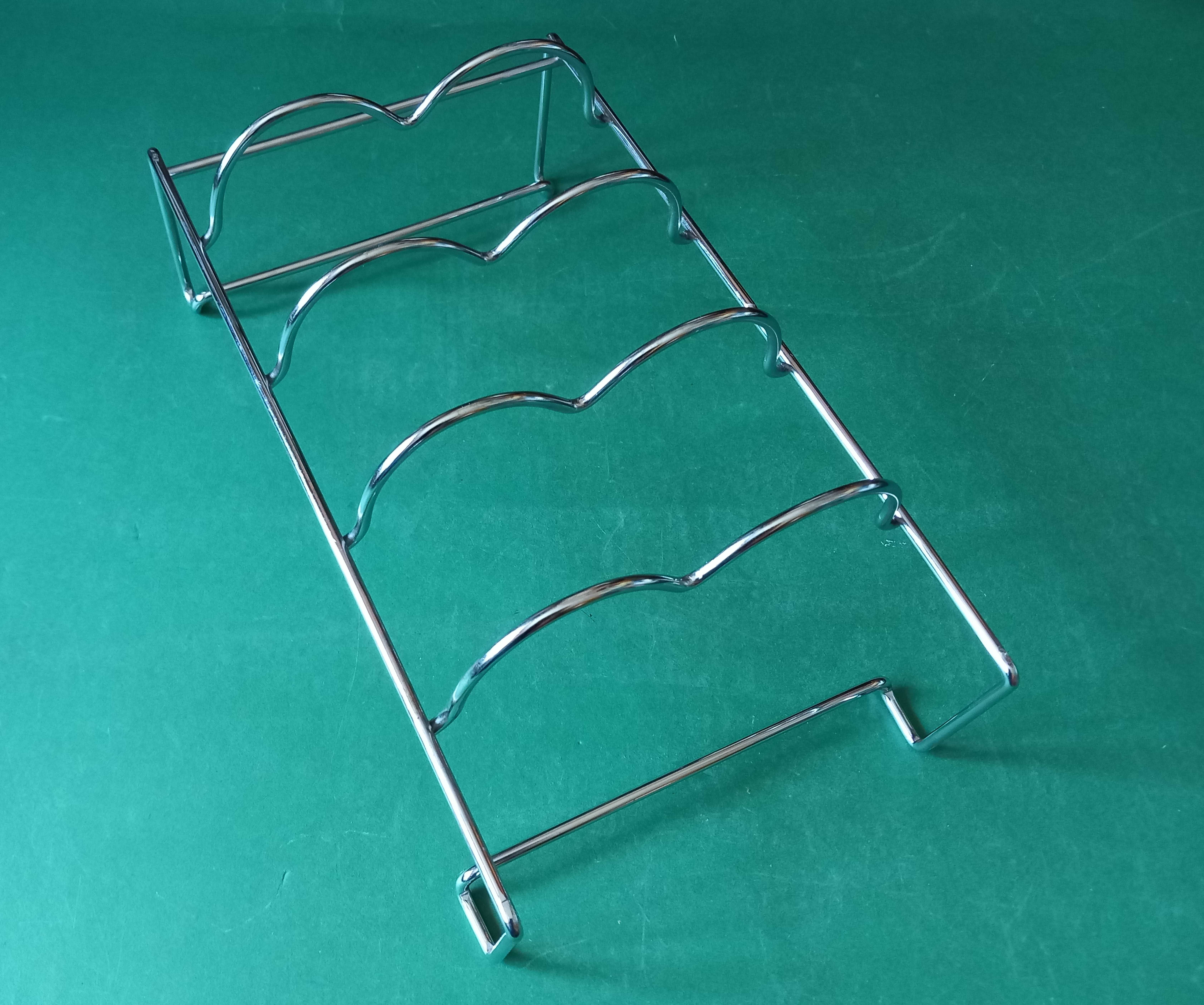 Półka na butelki do lodówki uchwyt z drutu  33x18x9 cm
