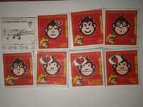 Cromos Pastilhas Gorila