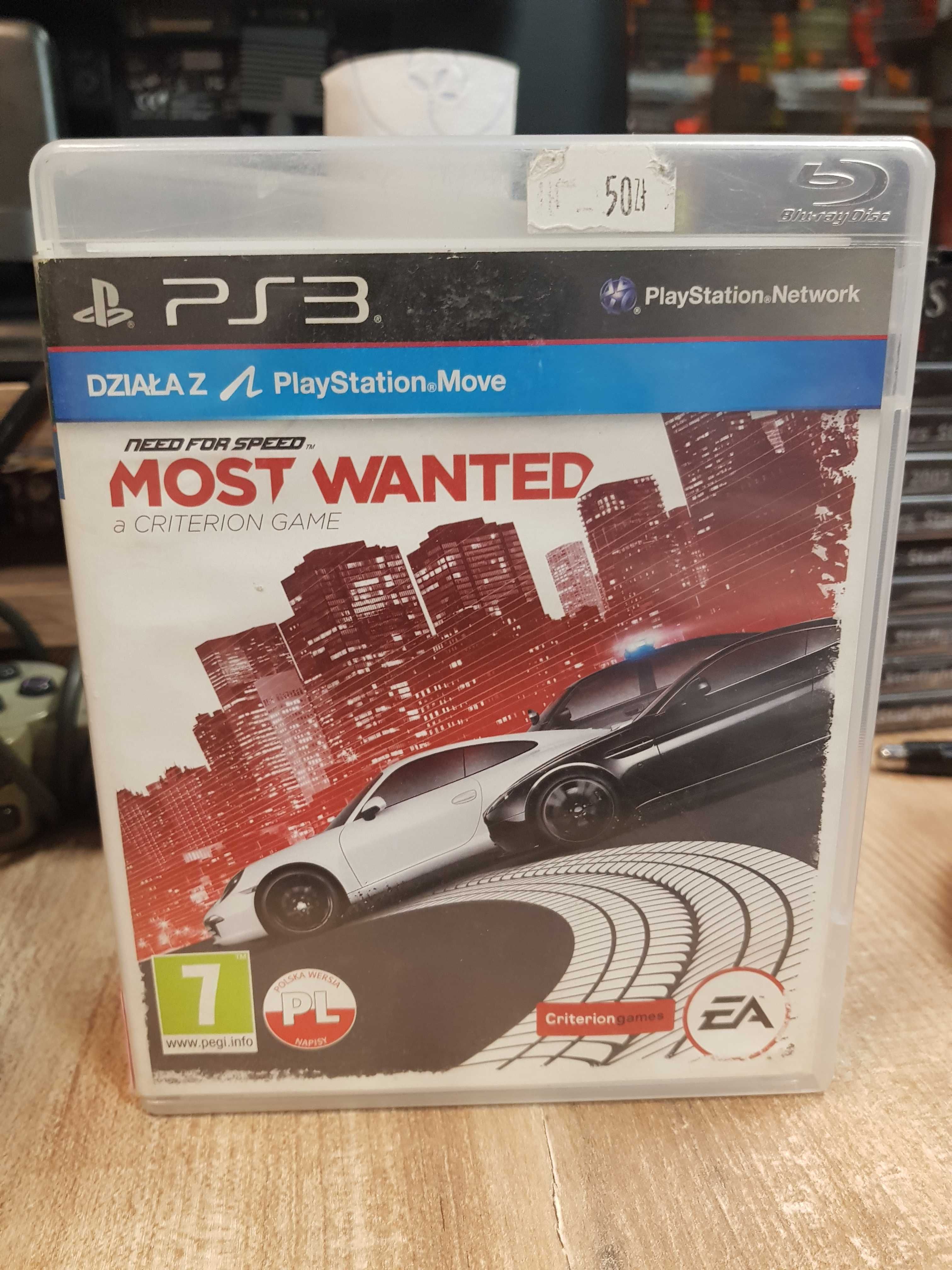 Need for Speed: Most Wanted PS3, Sklep Wysyłka Wymiana