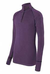 Koszulka termiczna, longsleeve, Brynje Arctic Zip, merino wool, r. S/M