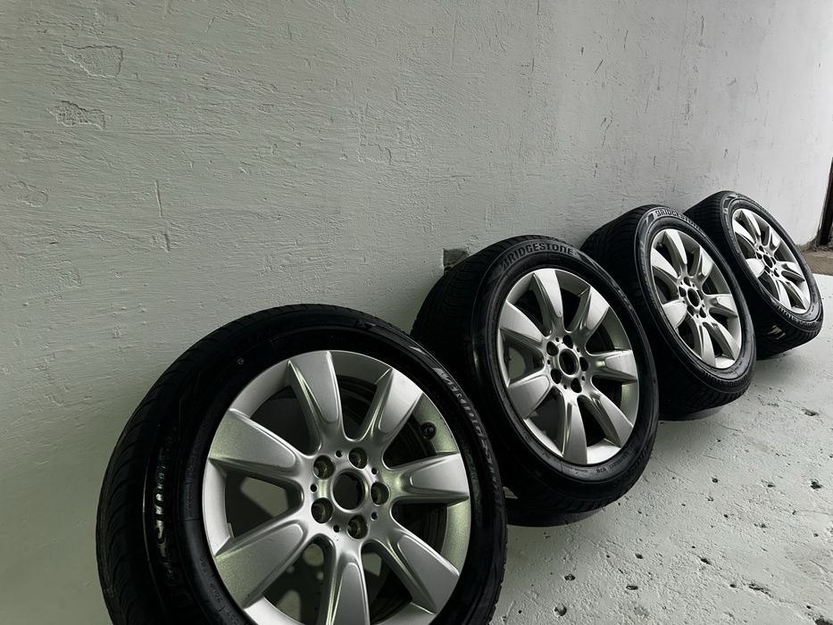 OKAZJA  Komplet kół 17cali  Mercedes  Audi Mini zimowki