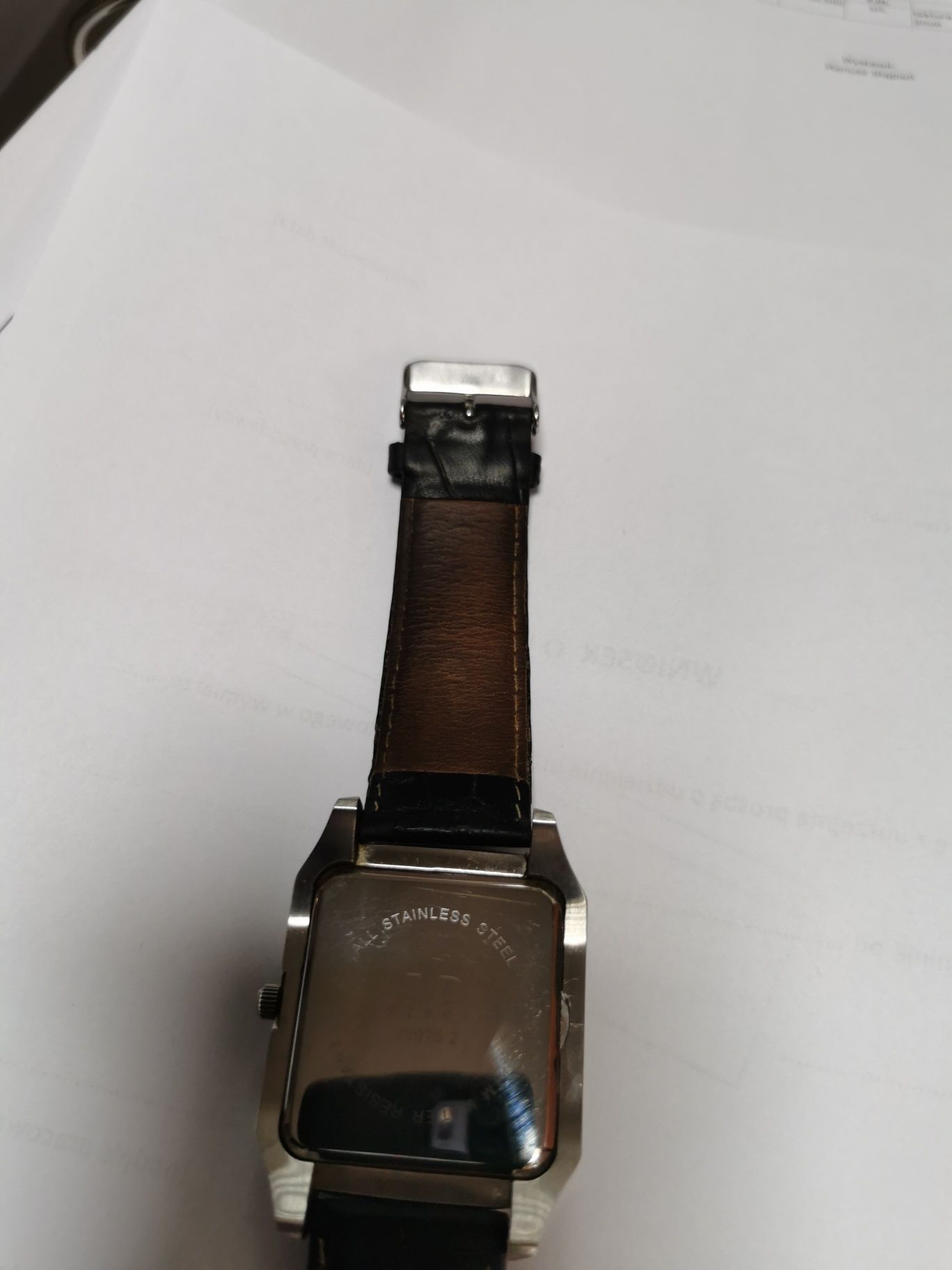 Zegarek męski JVD po wymianie baterii