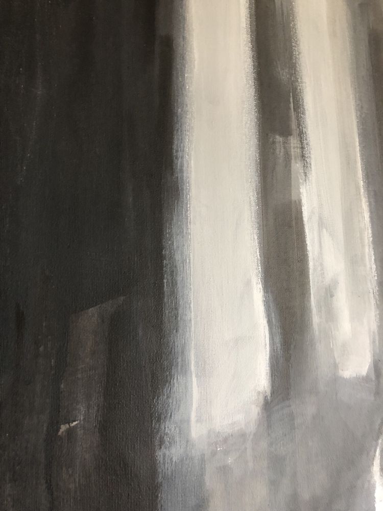 Obraz Wilk / 100x70 cm / akryl na płótnie