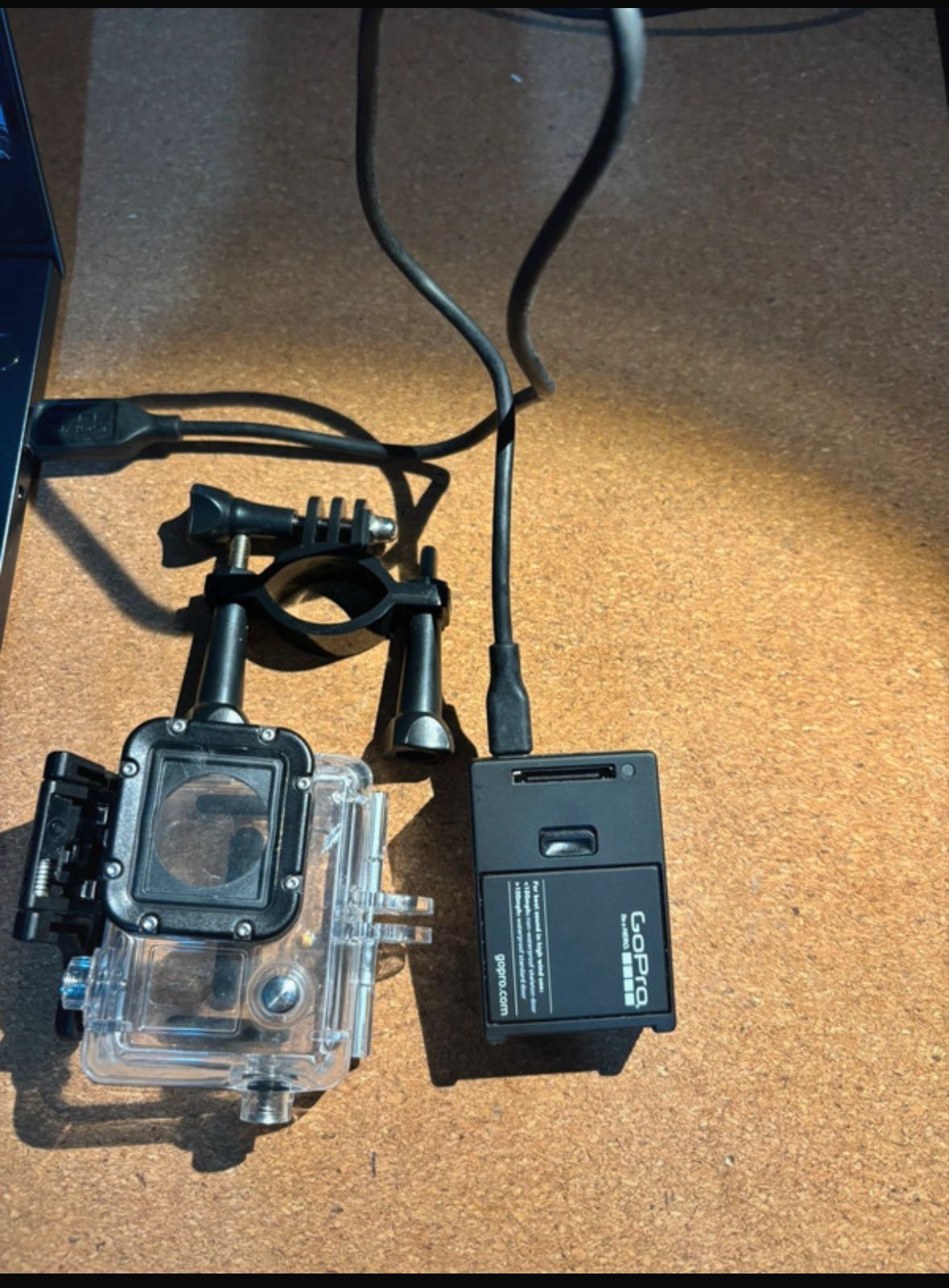 Go Pro Hero3 com acessórios