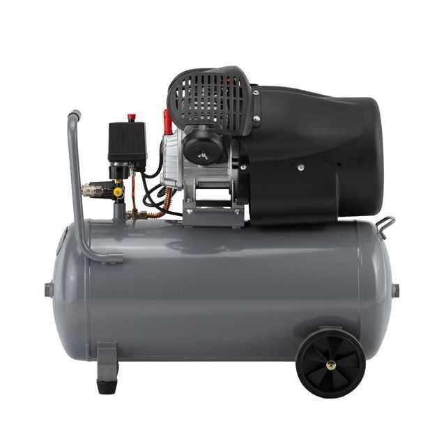 Компресор 50 л, 2.23 кВт, 220 В, 10 aтм, 354 л/хв. INTERTOOL PT-0004.