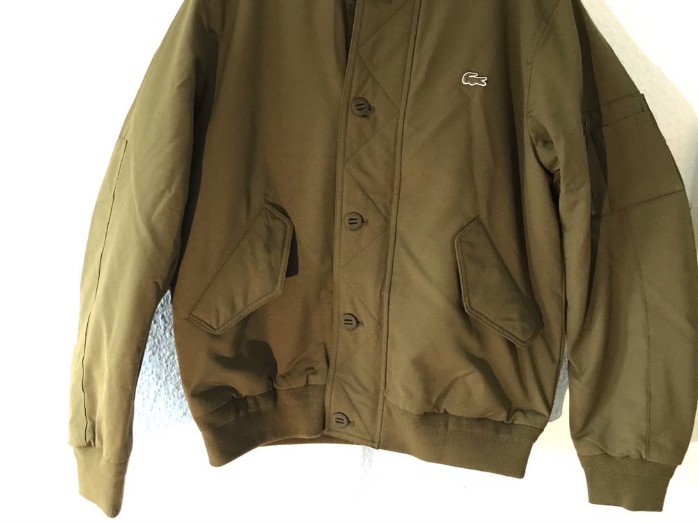 Lacoste Kurtka Bomberka Z Kożuchem 38/M Nowa z metką