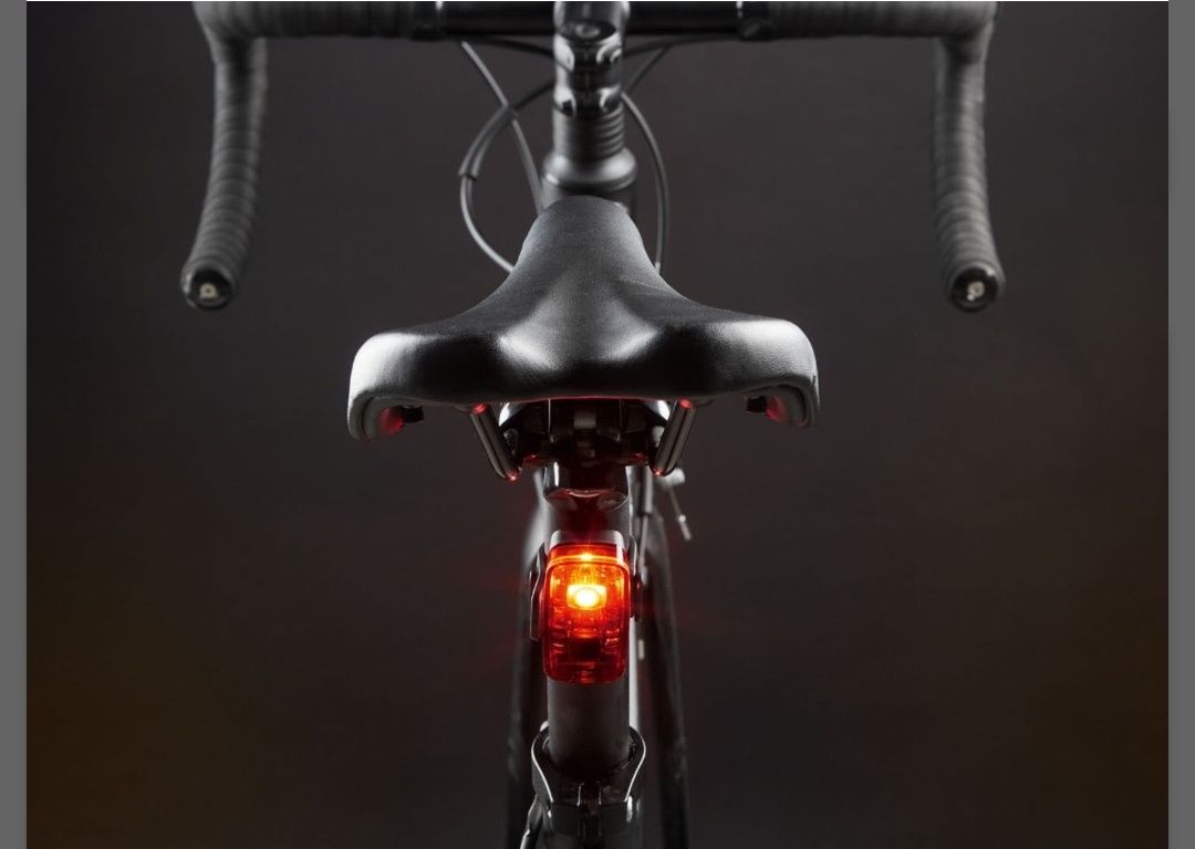 Lampka rowerowa LED USB-C ( komplet) tył i przód