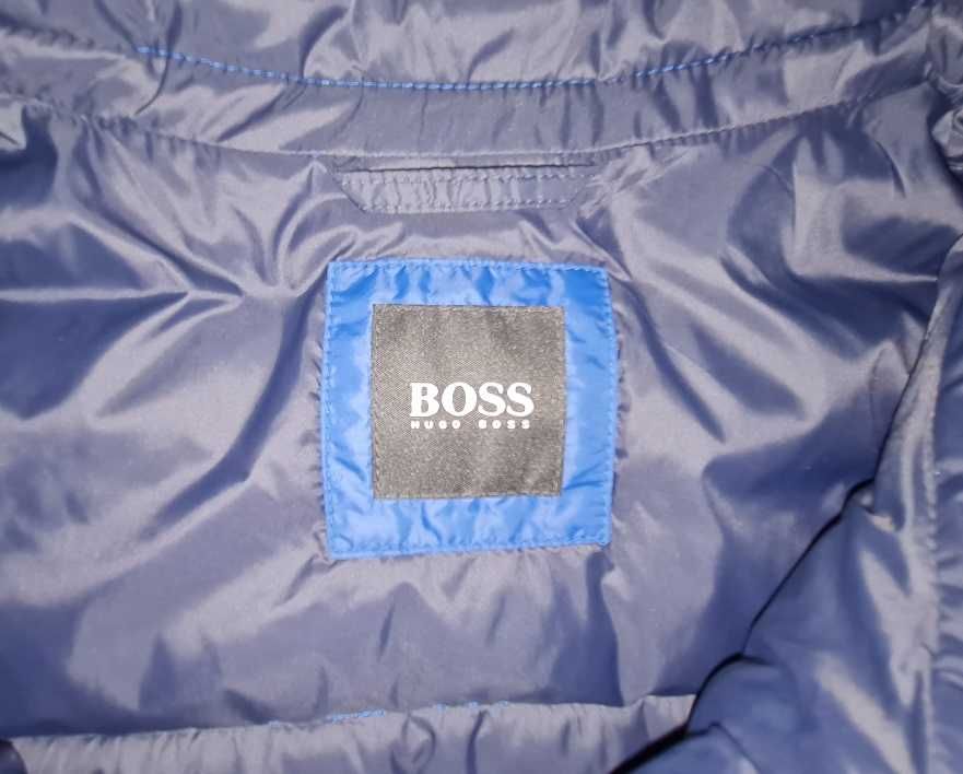 NOWA Bezrękawnik/Kamizelka męska HUGO BOSS (rozmiar M/L) NIEBIESKA