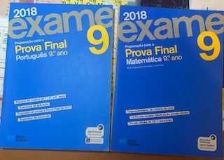 Livro preparação exames 9º ano- porto editora