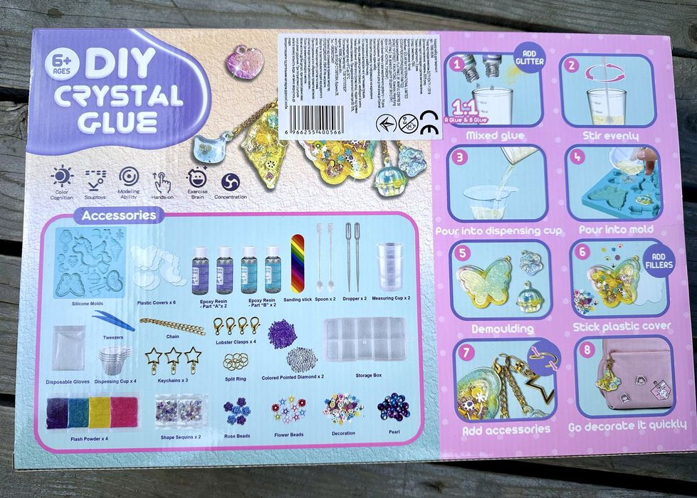 Набір для творчості з епоксидної смоли 708B-95/96 2 види мікс