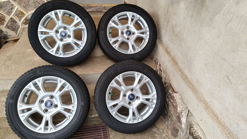 Koła felgi opony 185/60 r15 zimowe 4x108 15cali ford fiesta b-max