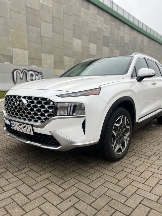 Hyundai Santa Fe Hyundai Santa Fe, Zadbany, Niski Przebieg, Biała Perła