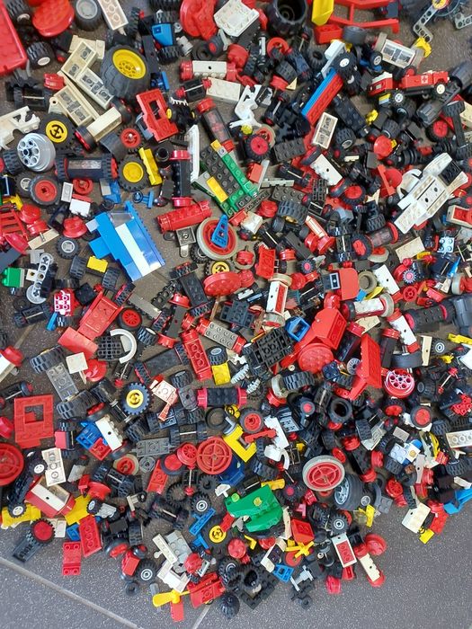 LEGO Technic ,City klocki na kg 3,7 kg