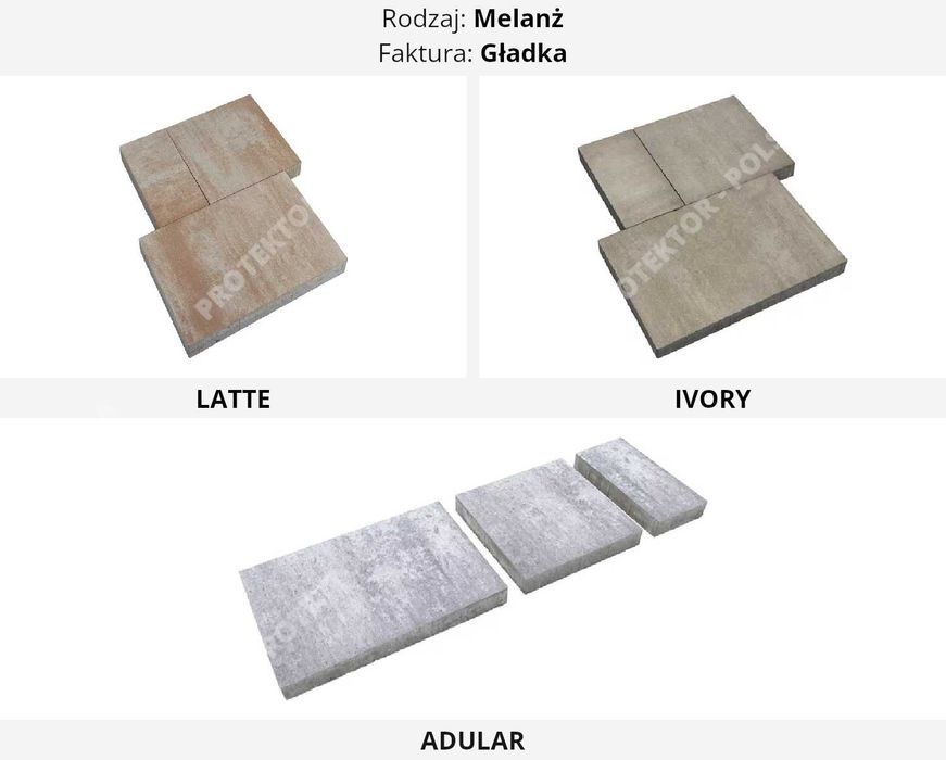 płyta tarasowa MULTICOMPLEX POLBRUK plac kostka brukowa chodnik ogród