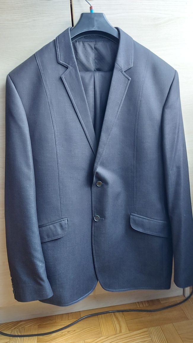 Garnitur męski - marynarka 52XL i spodnie 54XL