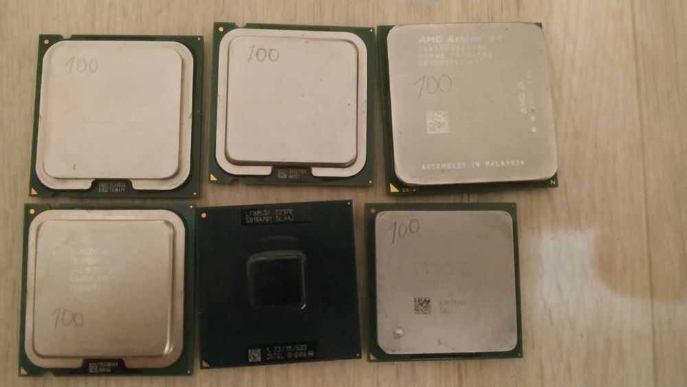 Процесор Inte, Amd, Core, SL8ZH, T2370, SL7TV, SL87J, SL9CB