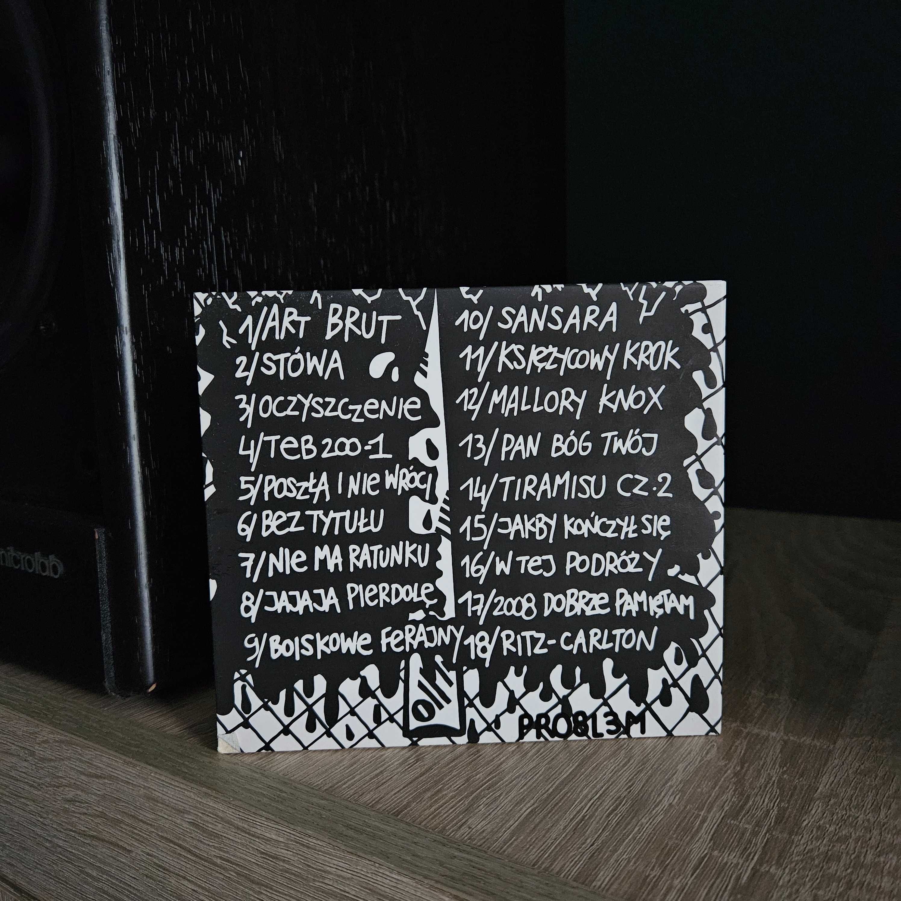 Problem - Art Brut - biała tacka - PRO8L3M