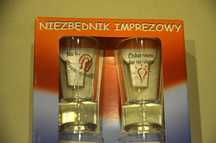 Upominkowy zestaw kieliszków