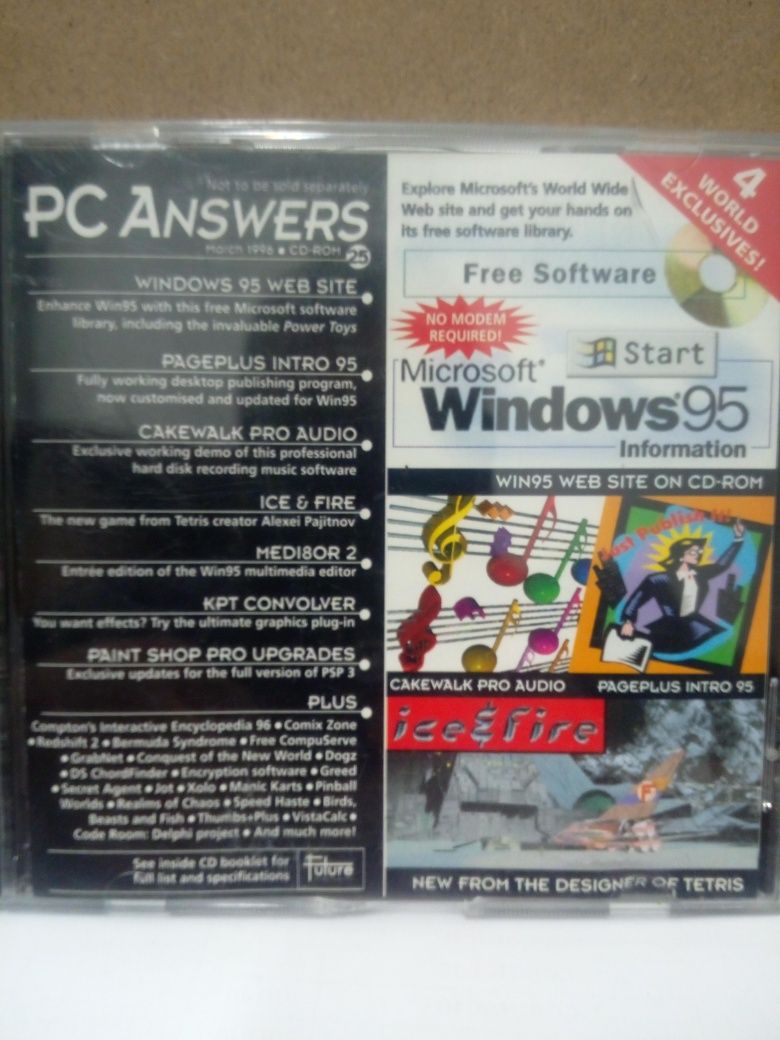 Płyta pc answers kolekcjonerska z 1996