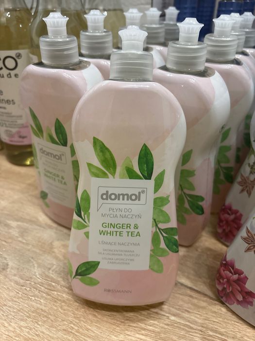 Domol Ginger & White Tea – płyn do mycia naczyń 500 ml (Rossmann)