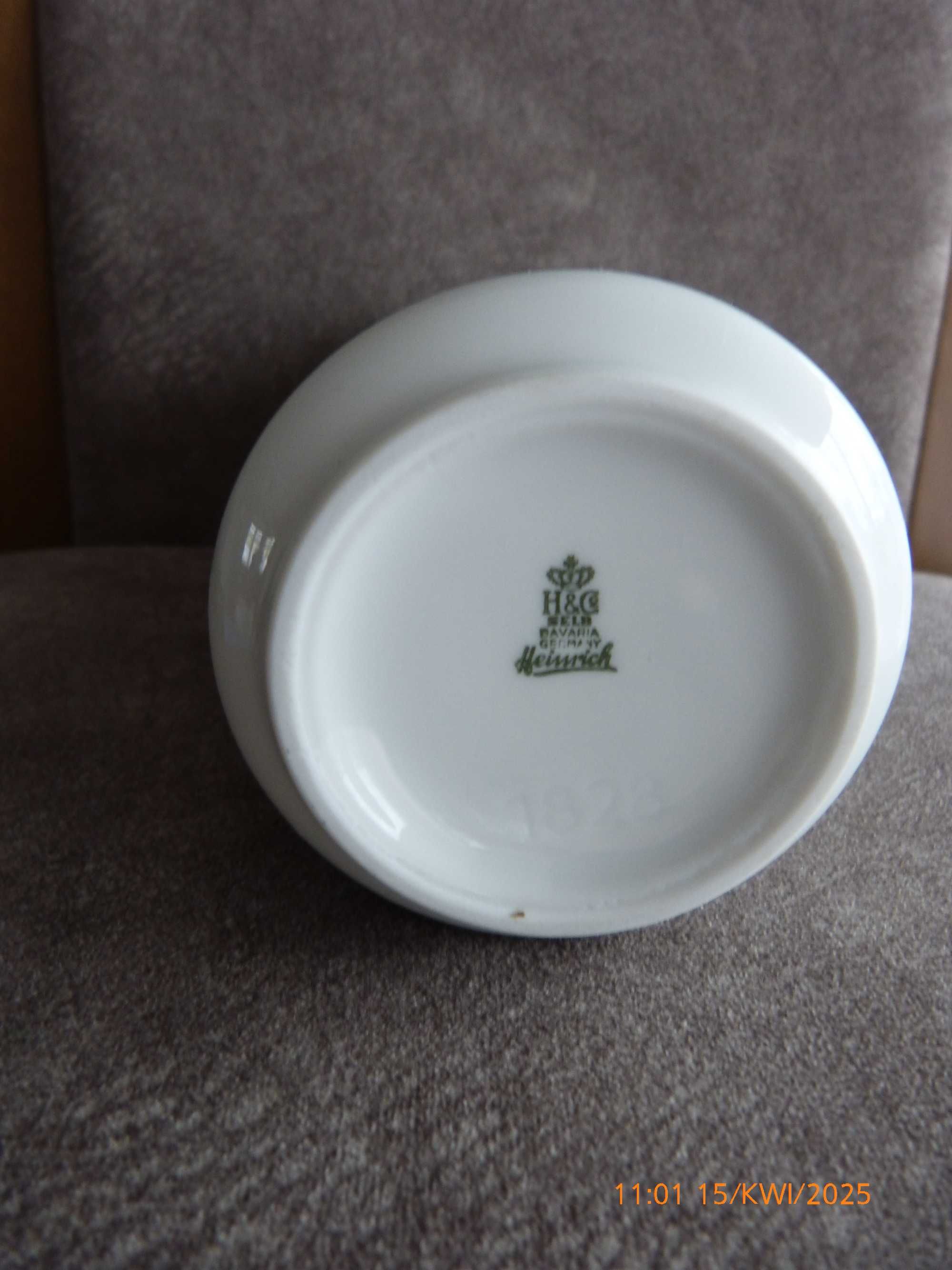Wazon biała porcelana HEINRICH