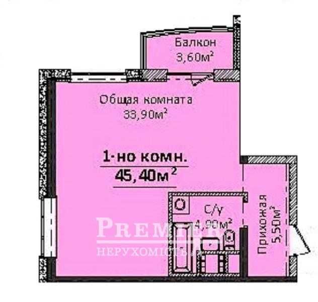 Новобудова біля центру: 1-кімнатна з потенціалом для 2-кімнатної!