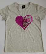 Versace Couture Koszulka T-shirt magiczne cekiny r. 146-152 cm