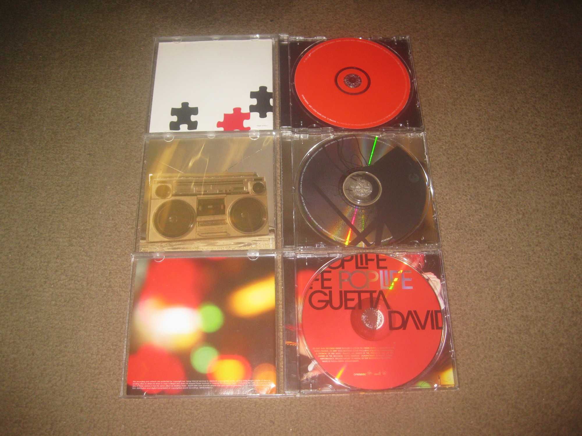 6 CDs do "David Guetta"