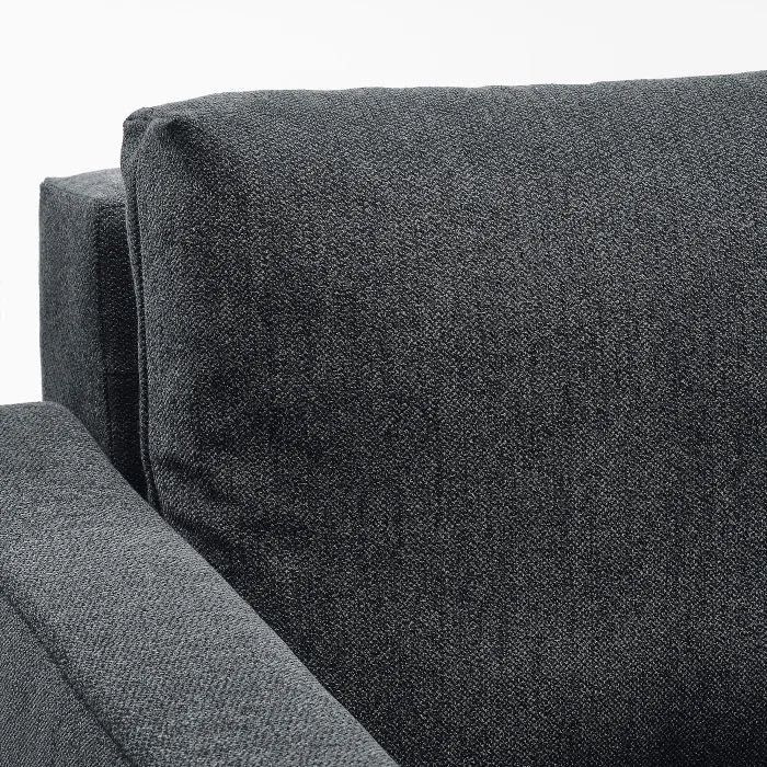IKEA FRIHETEN 3-osobowa rozkładana sofa, Hilly ciemnoszary