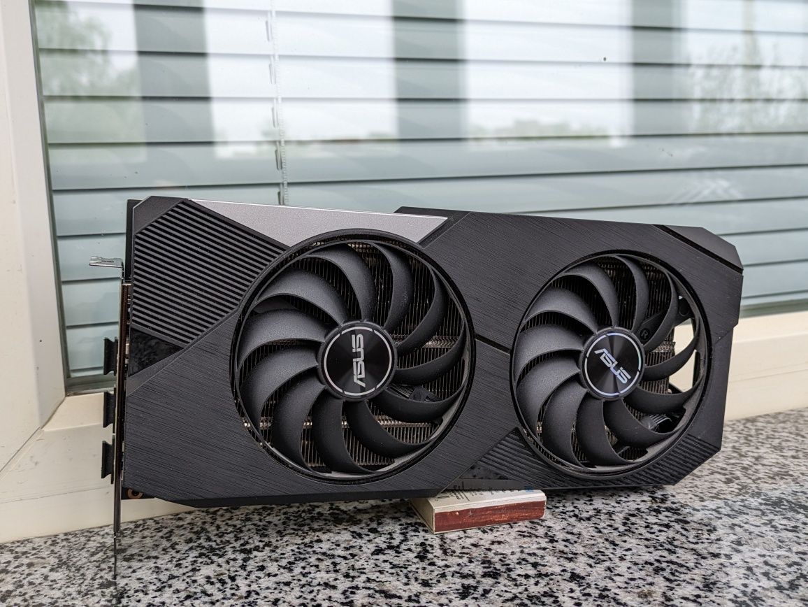 Відеокарта Nvidia GeForce RTX 3070 Asus Dual OC 8gb gddr6 Samsung