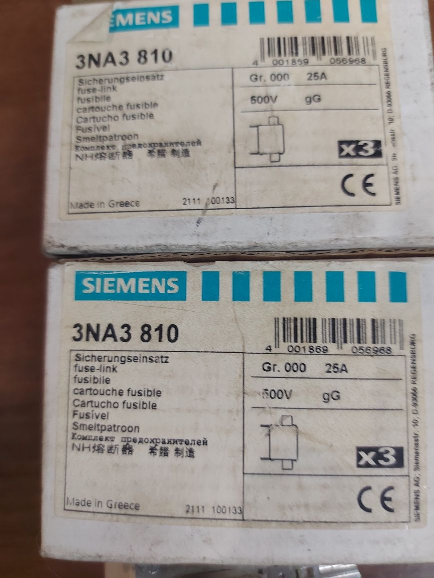 Siemens bezpiecznik mocy 25A