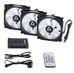 Набор вентиляторов Chieftec Tornado RGB + Controller + RC(CF-3012-RGB)