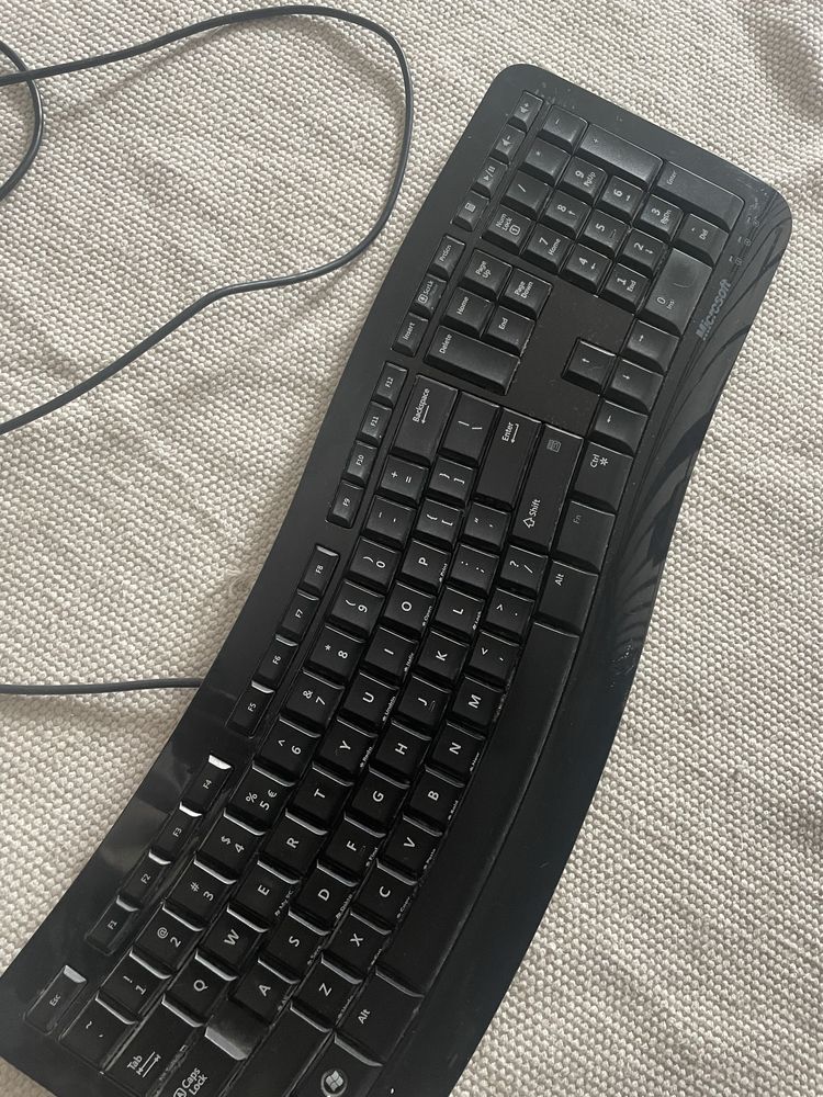 Klawiatura Microsoft USB curved multimedialna zaawansowana