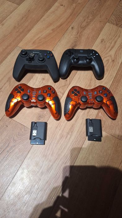 Pady bezprzewodowe do ps3 ps2 sony playstation 3 pc Mega Komplet