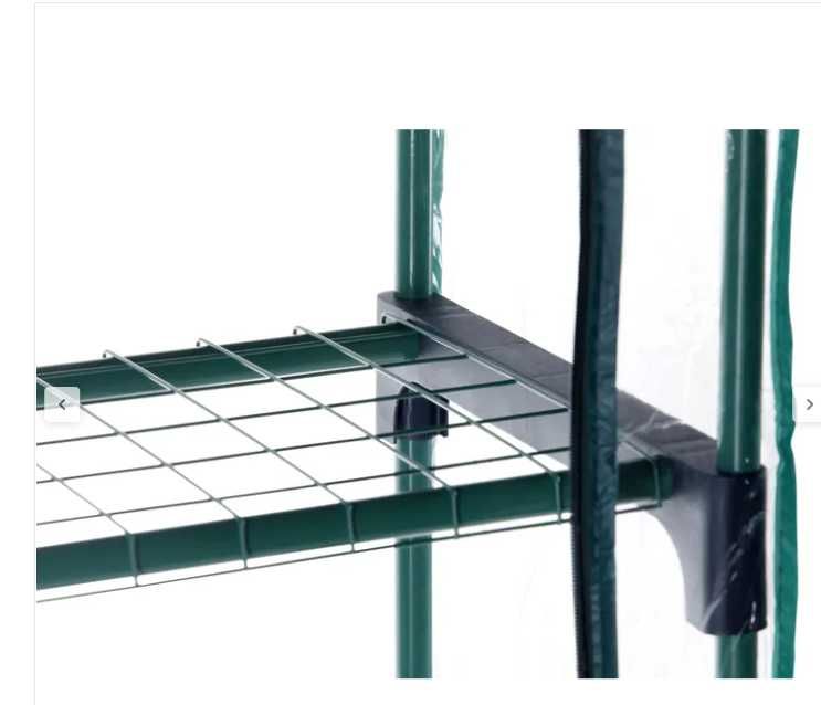 Estufa 4 Prateleiras PVC verde