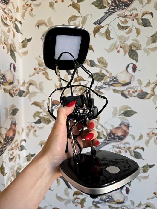 Lampka lampa biurko stołowa LED lidl