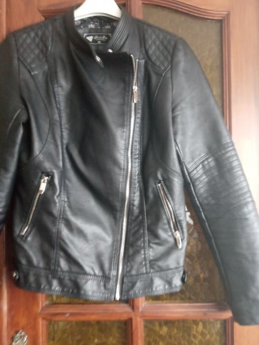 Kurtka damska ramoneska skoropodobna M