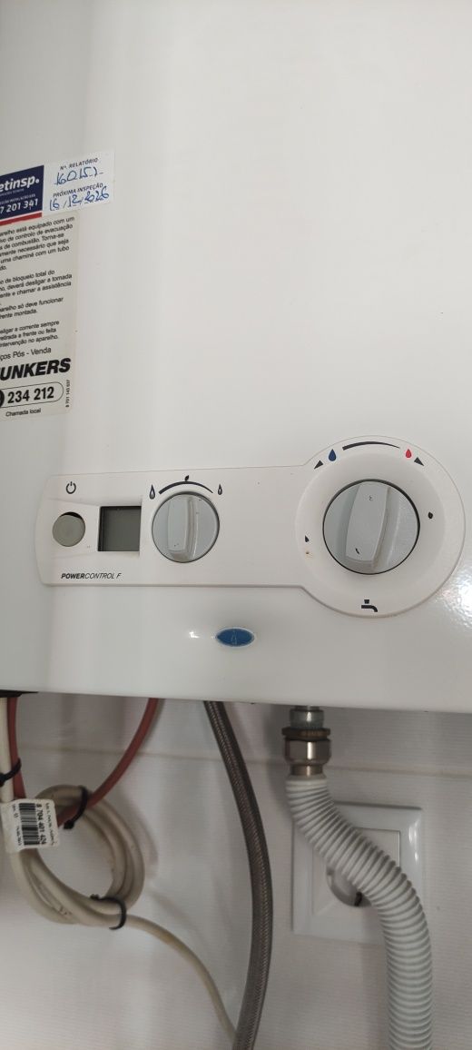 Esquentador a gás - Junkers Power Control F