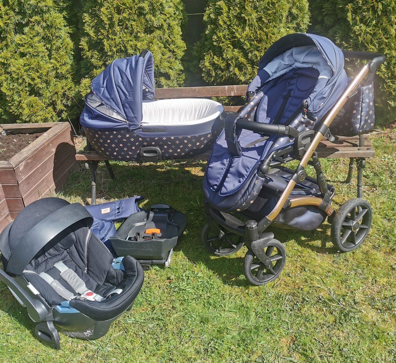 Wózek Tako Laret 4w1 cybex fotelik Ideał Wysyłka