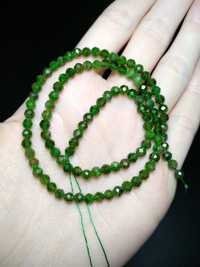 Diopside naturalny nitka 4mm