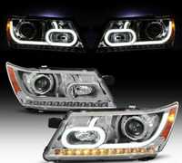 Фары dodge journey, Fiat Freemont LED+Галоген